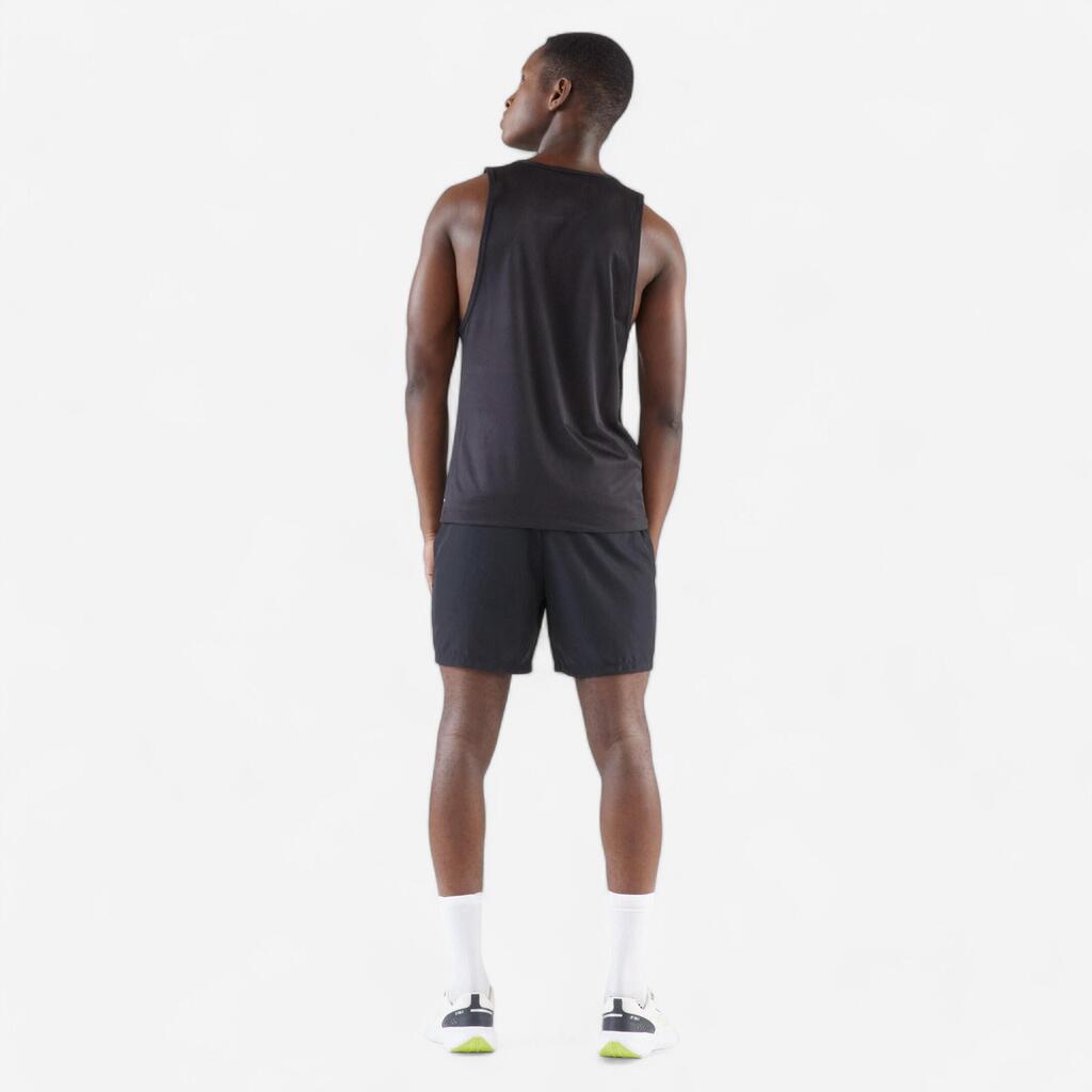Débardeur running respirant homme - Dry noir