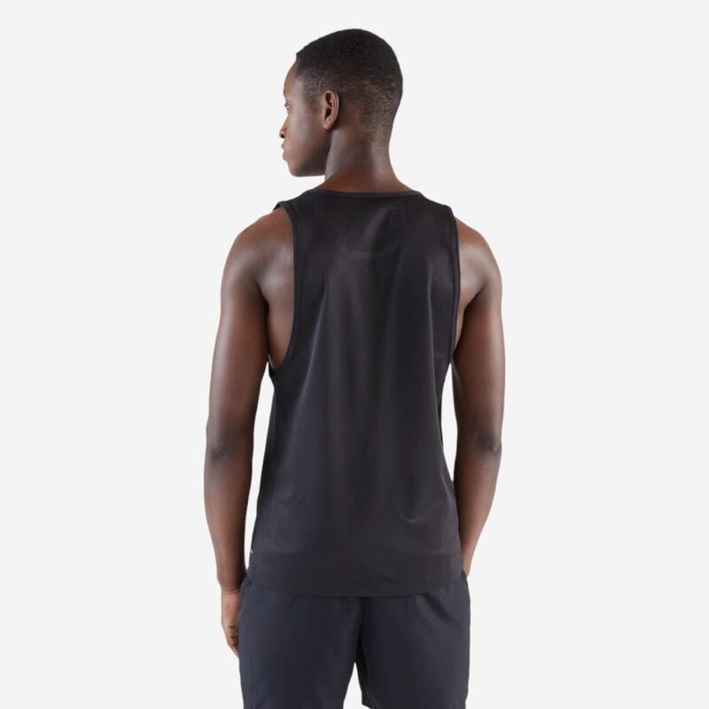 Débardeur running respirant homme - Dry noir