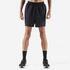 Run 100 Men Running Shorts – Lightweight, Quick Dry, 2 Pockets – Black