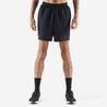 Run 100 Men Running Shorts – Lightweight, Quick Dry, 2 Pockets – Black