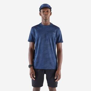 Camiseta running transpirable Hombre - KIPRUN Run 500 azul negro
