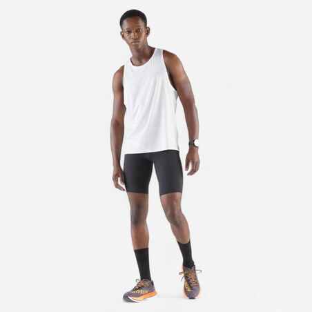 Men's Long Distance Running/Trail Tight Shorts - KIPRUN Run 900 Ultra - Black