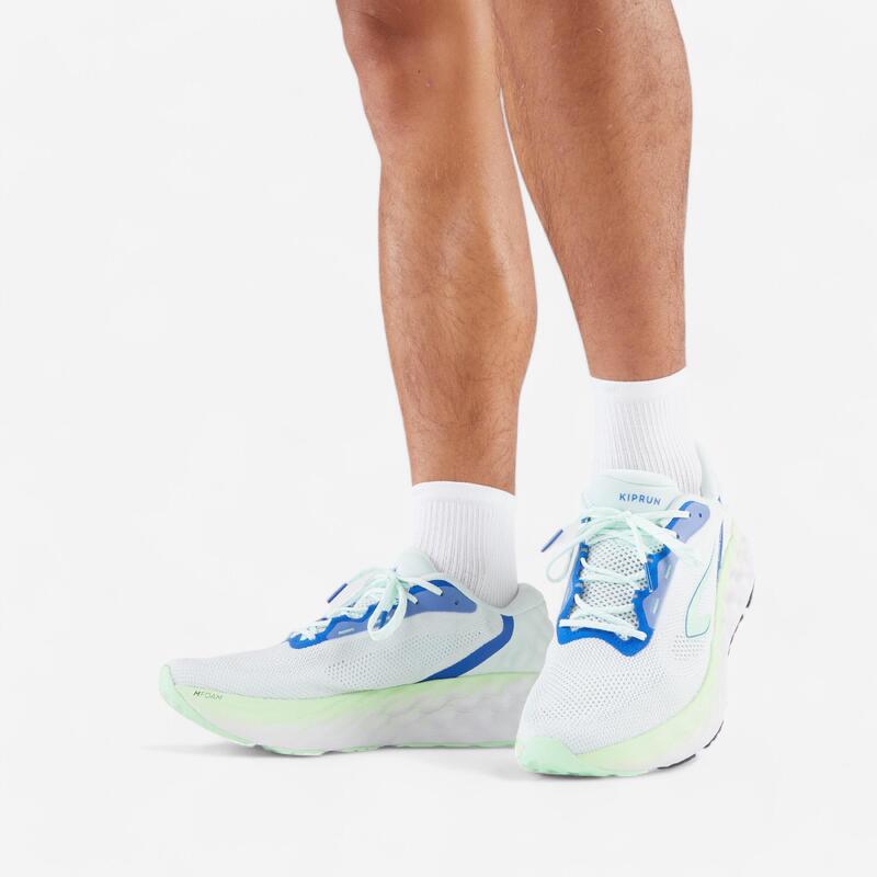 Chaussures de running Homme, Kiprun KS900.2  Blanc Vert