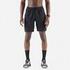 Men's Running Breathable Shorts Dry - Smoked Black
