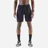 Pantaloneta Transpirable Hombre Running Dry+ Negro  