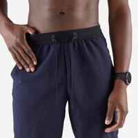 KIPRUN Run 500 Dry Men's Running Shorts Blue/Black