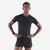 T-SHIRT DE RUNNING 500 CONFORT SLIM SANS COUTURES NOIR FUMÉ