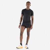 Men's KIPRUN Run 500 Comfort Split Running Shorts - Black