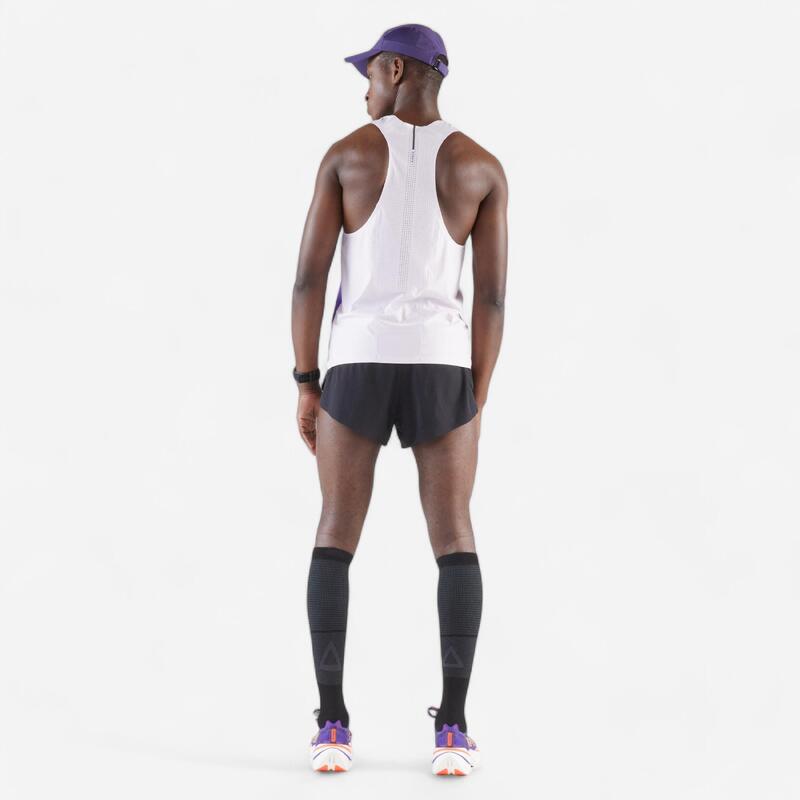 Débardeur Running Performance Homme, KIPRUN Replika 900 Violet
