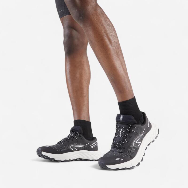 Chaussures de Trail Running Homme, Kiprun MT Cushion 2 Gris