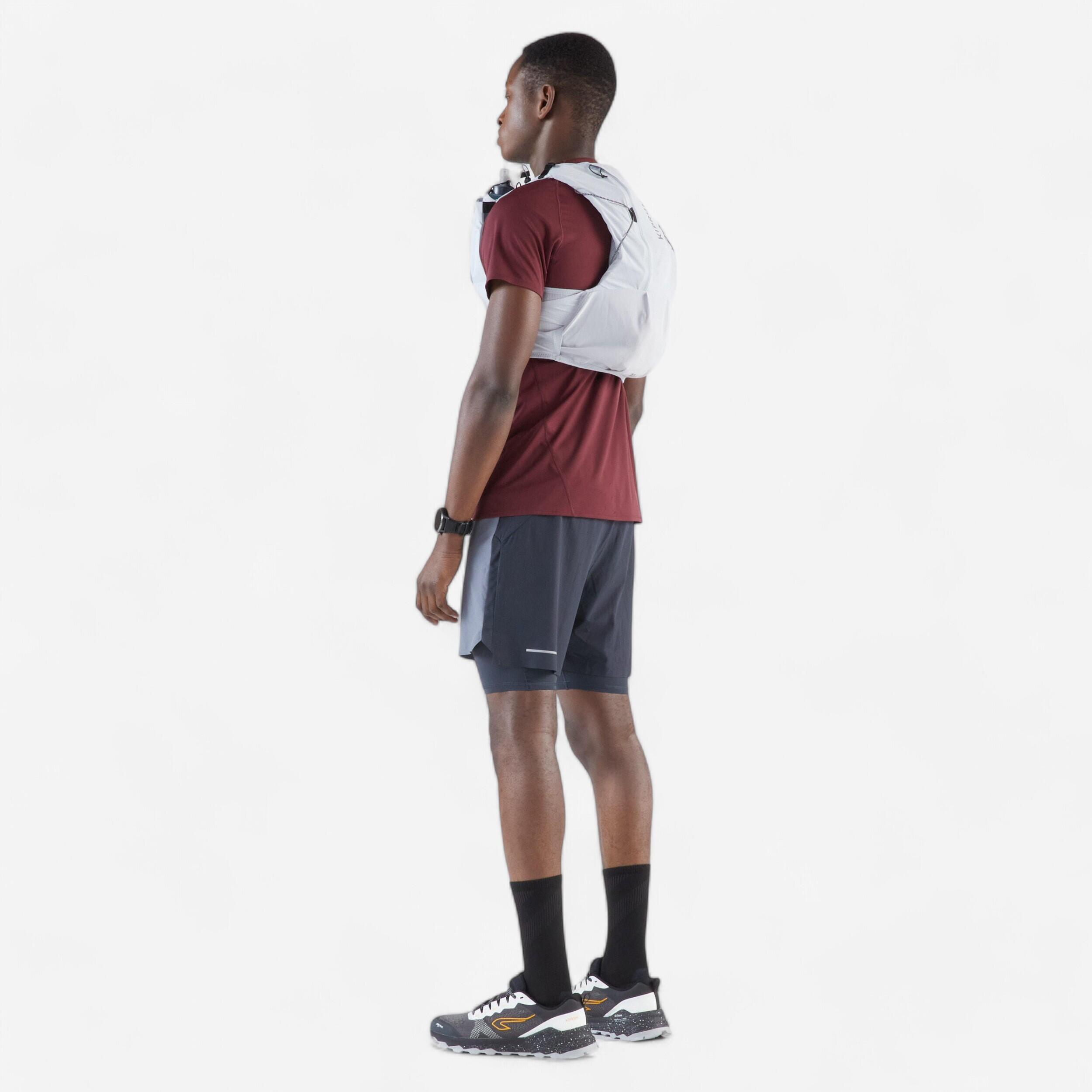 Sac d'hydratation de course sur sentier 10 L avec poche à eau 1 L - KIPRUN