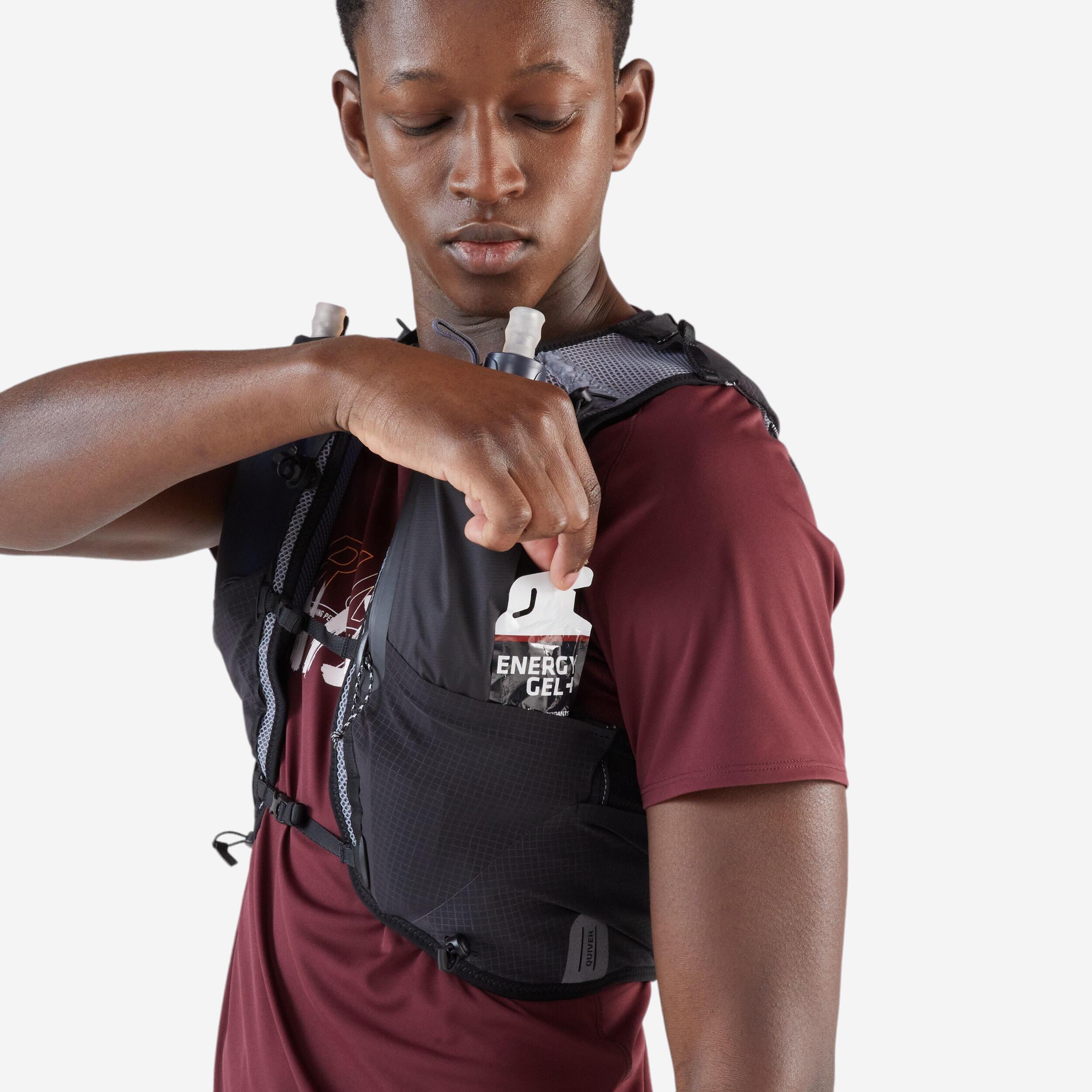 Trail Running Hydration Bag 10 L with Water Bladder 1 L - KIPRUN