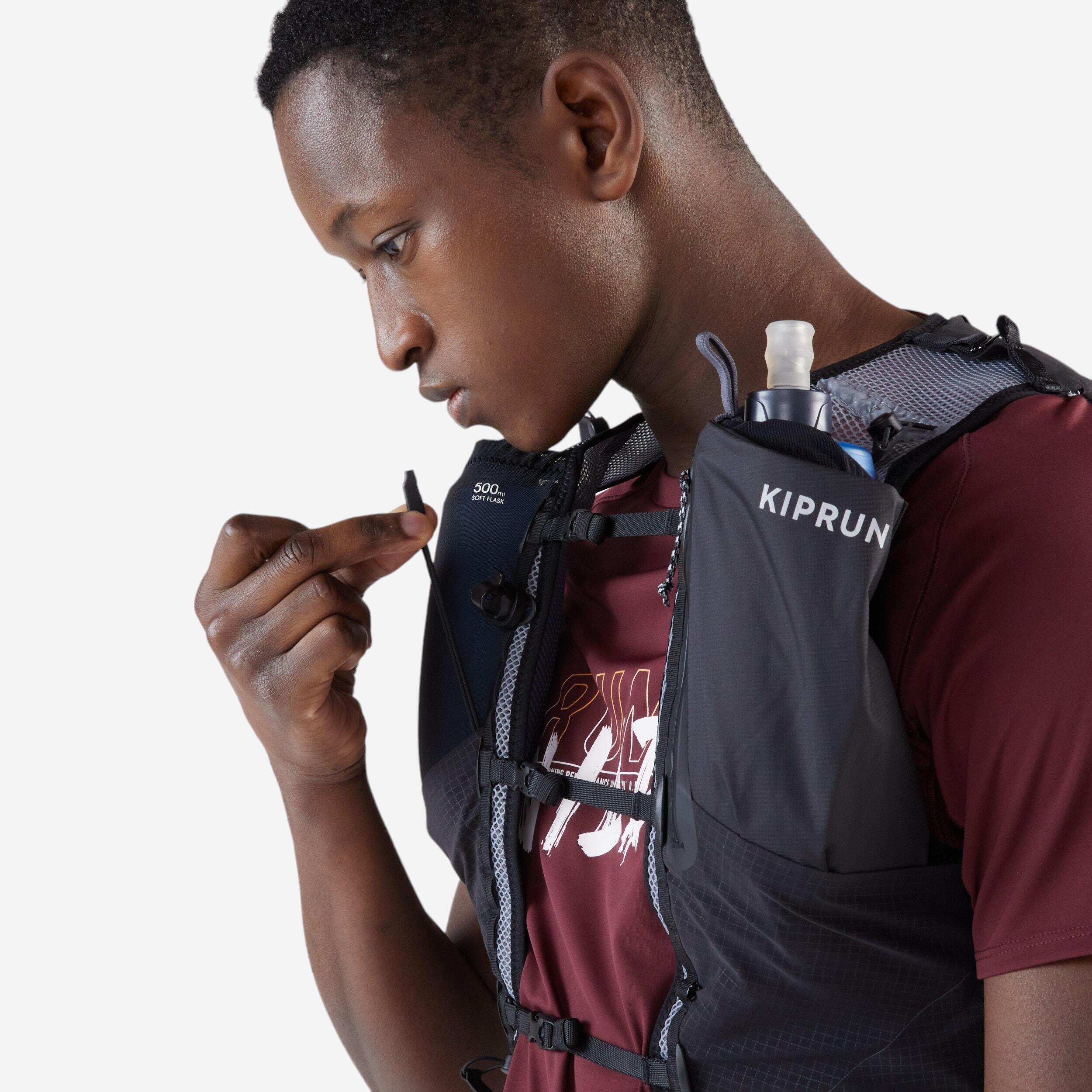 Trail Running Hydration Bag 10 L with Water Bladder 1 L - KIPRUN