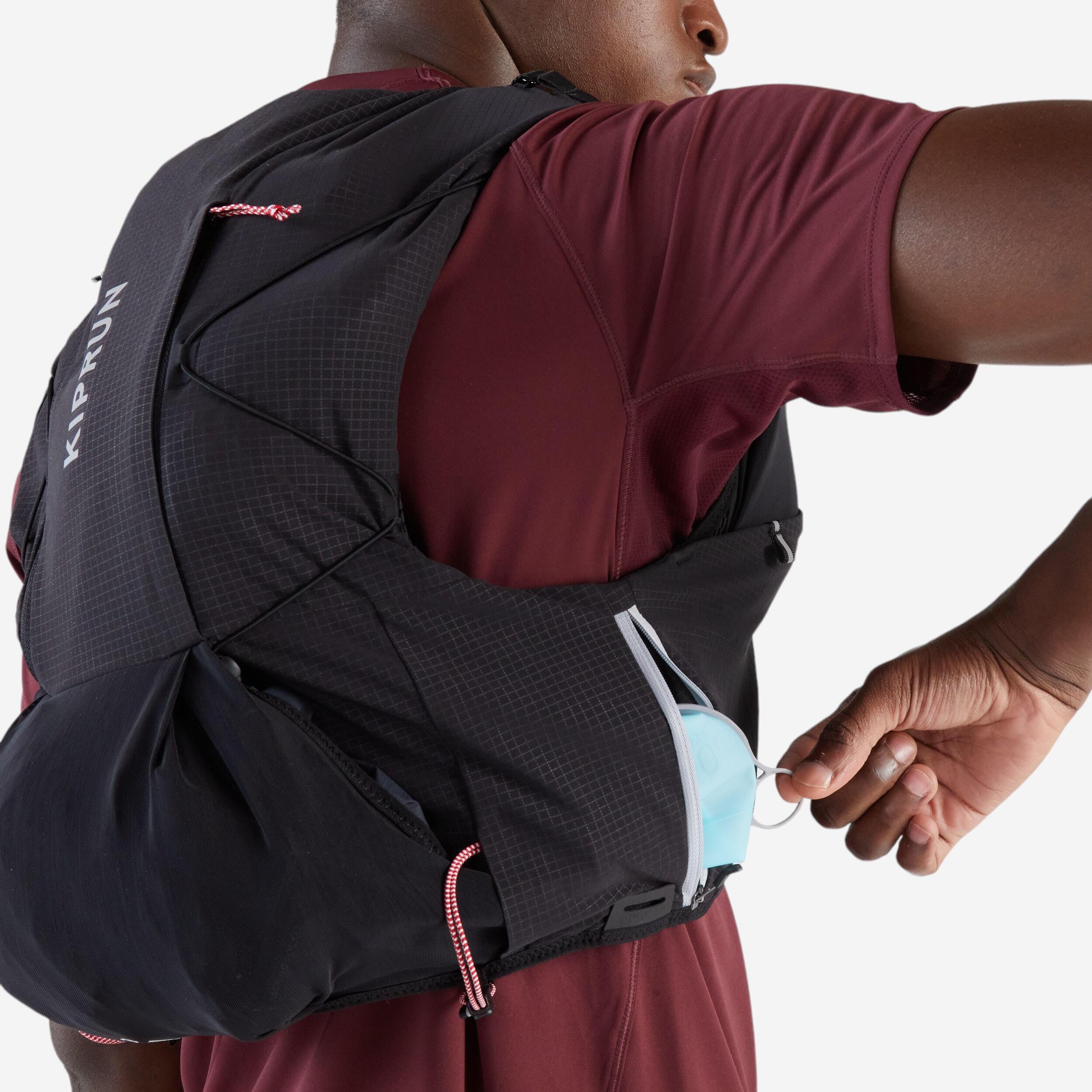 Trail Running Hydration Bag 15 L + Water Bladder 2 L - KIPRUN