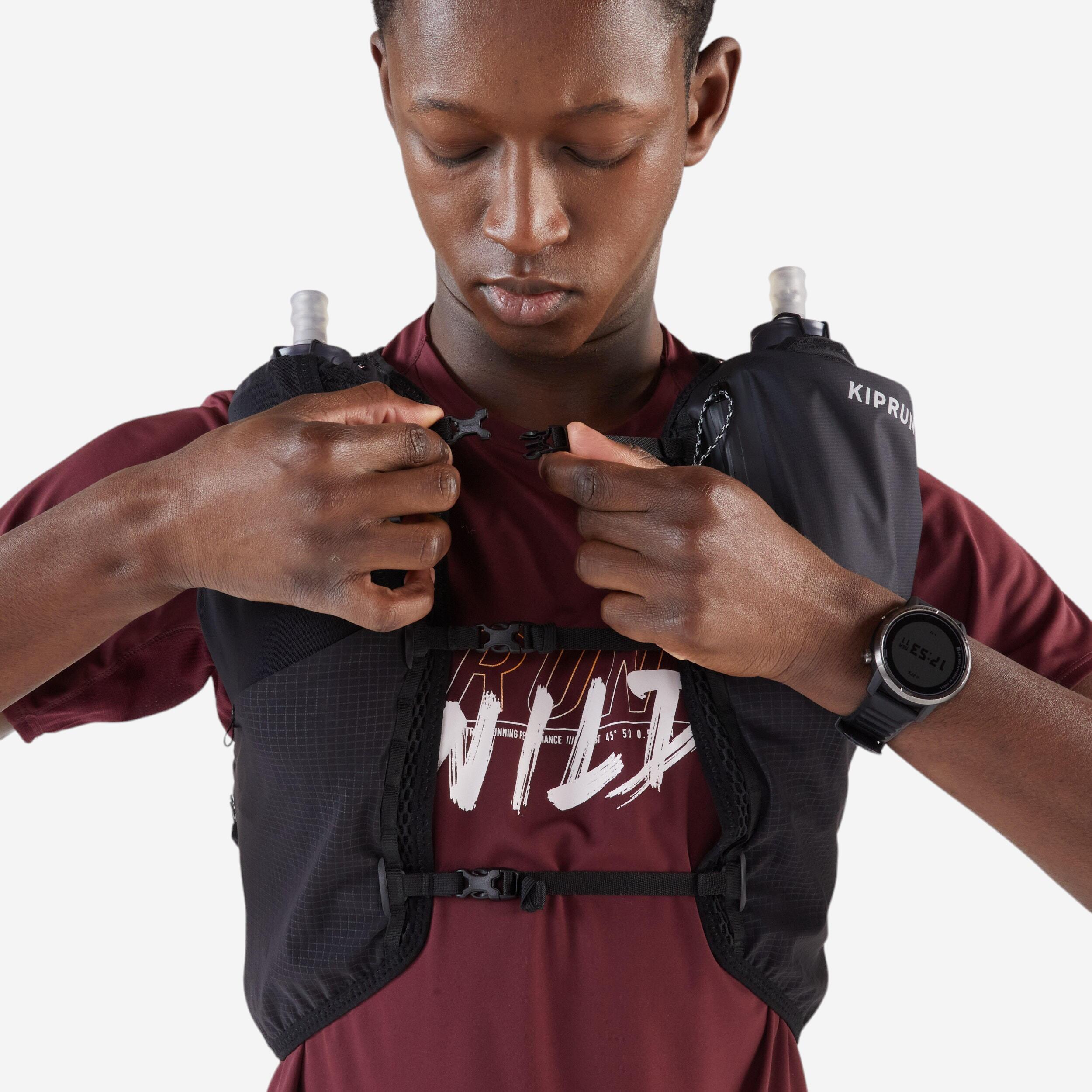 Trail Running Hydration Bag 15 L + Water Bladder 2 L - KIPRUN
