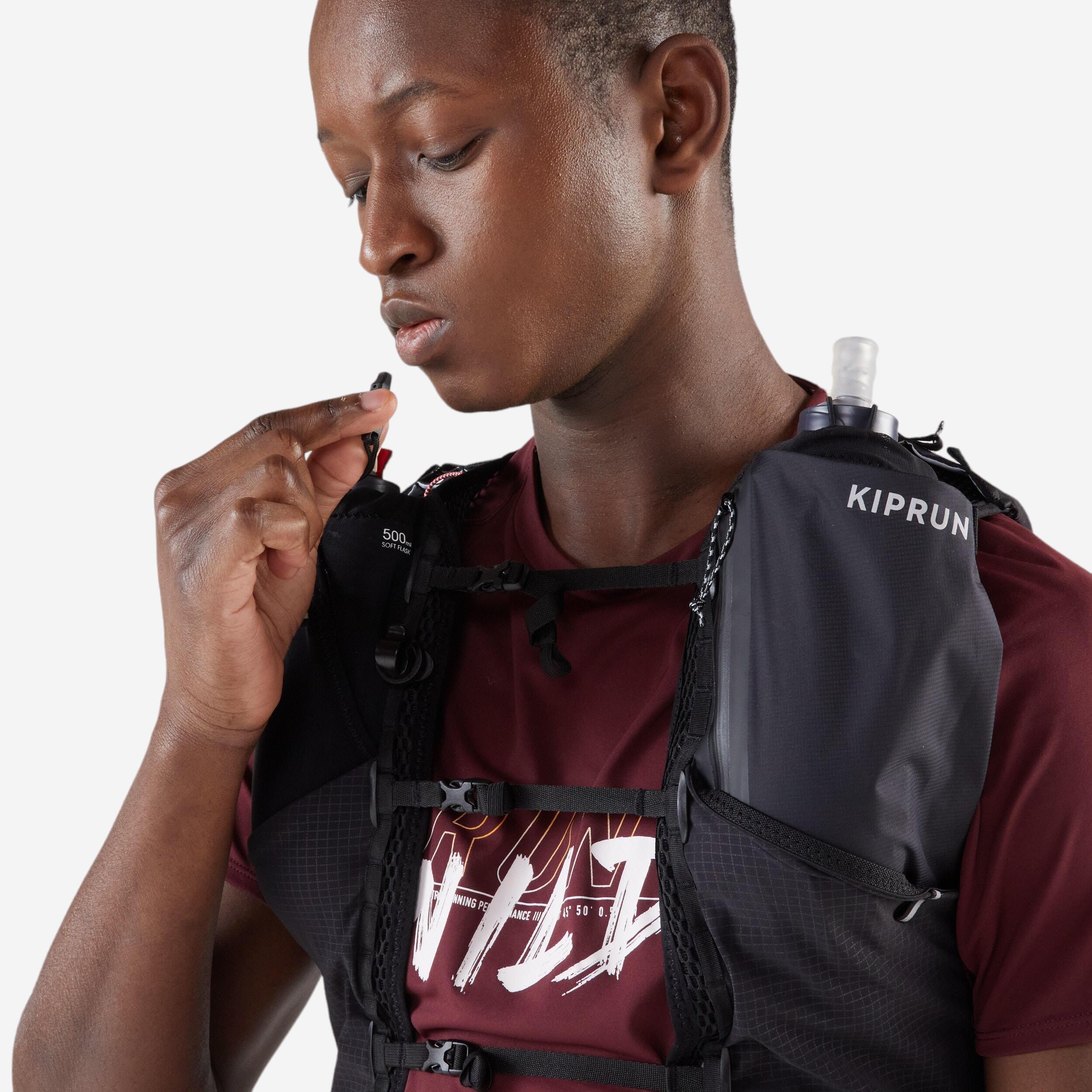 Trail Running Hydration Bag 15 L + Water Bladder 2 L - KIPRUN