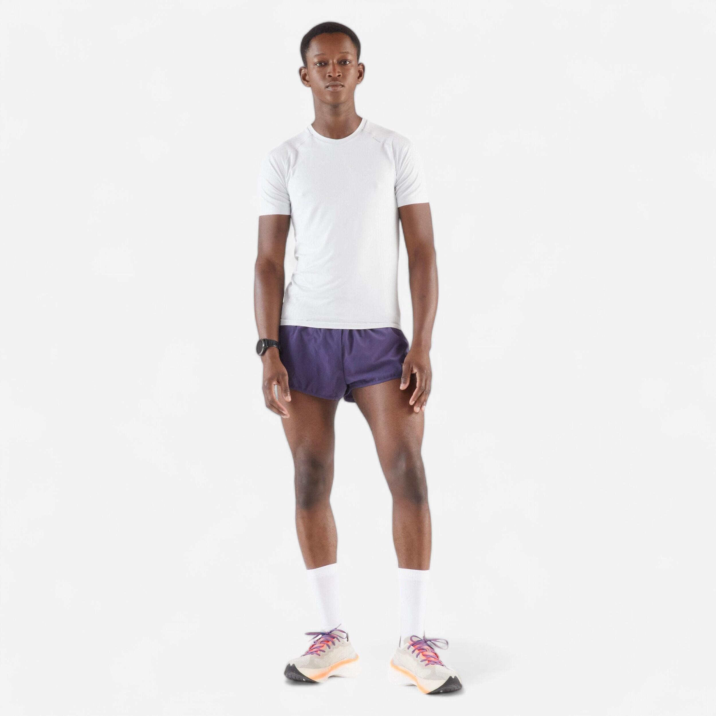 Men's Comfort Slim Running T-Shirt - Run 500 - KIPRUN