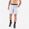 Men's Running Shorts Run 500 Dry  - silver grey