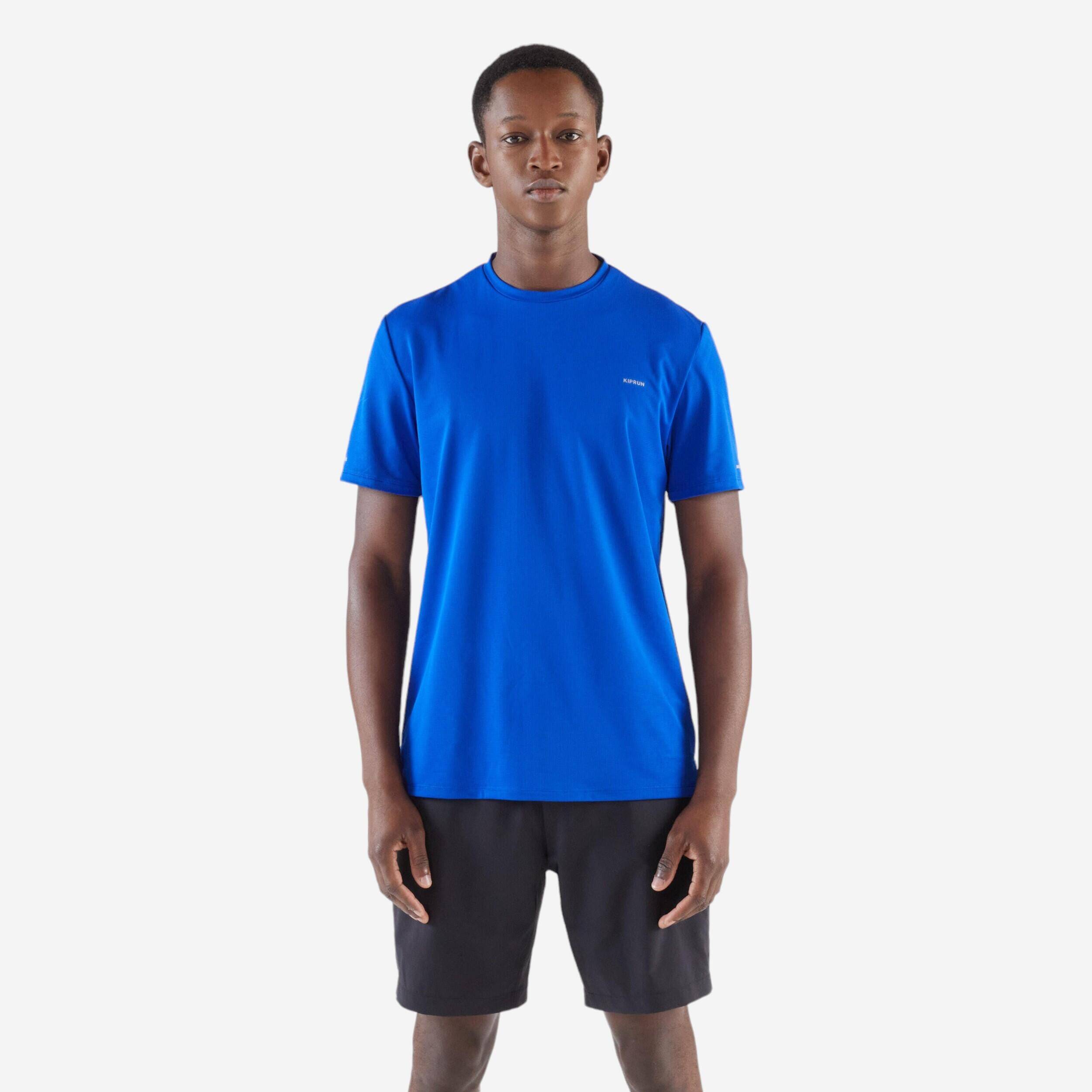 Men's Breathable Running T-shirt KIPRUN Run 500 Dry - Blue -  5