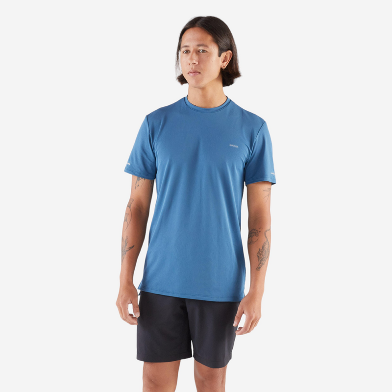 Dri Fit Tee Shirt Kalenji Bleu T-shirt Running Respirant Homme