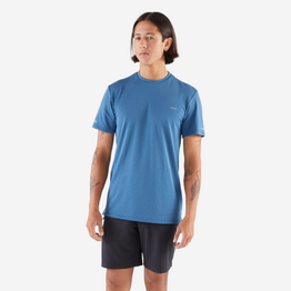 T-shirt de Running respirant Homme, Kiprun run 500 Bleu