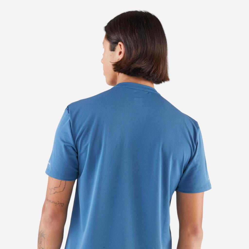 Kiprun Run 500 Men's Breathable Running T-shirt - Blue