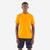 T-shirt running respirant homme - Dry 500 Orange