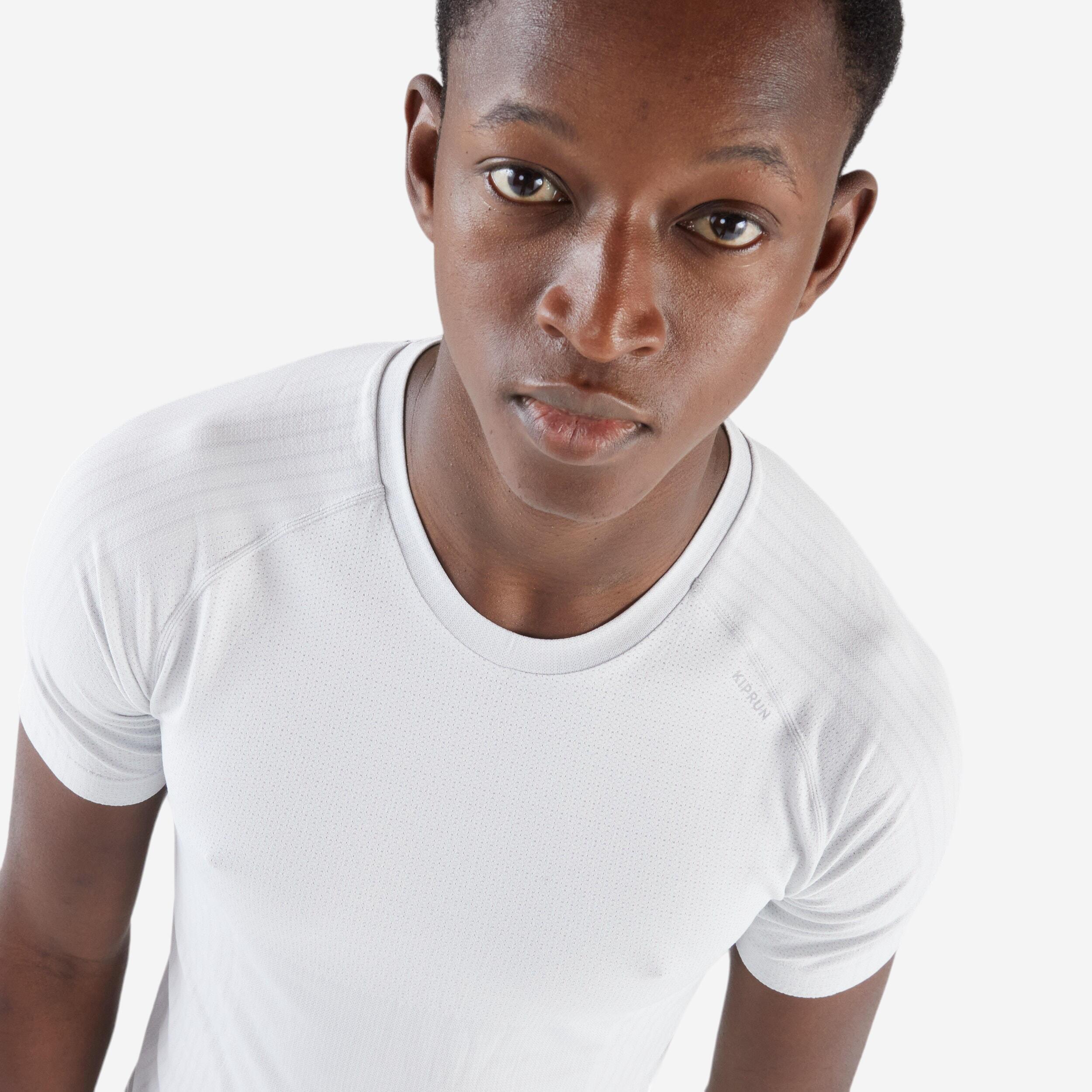 Men's Comfort Slim Running T-Shirt - Run 500 - KIPRUN