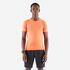 Men's Running Comfort Slim T-Shirt Run 500- Tomato Red