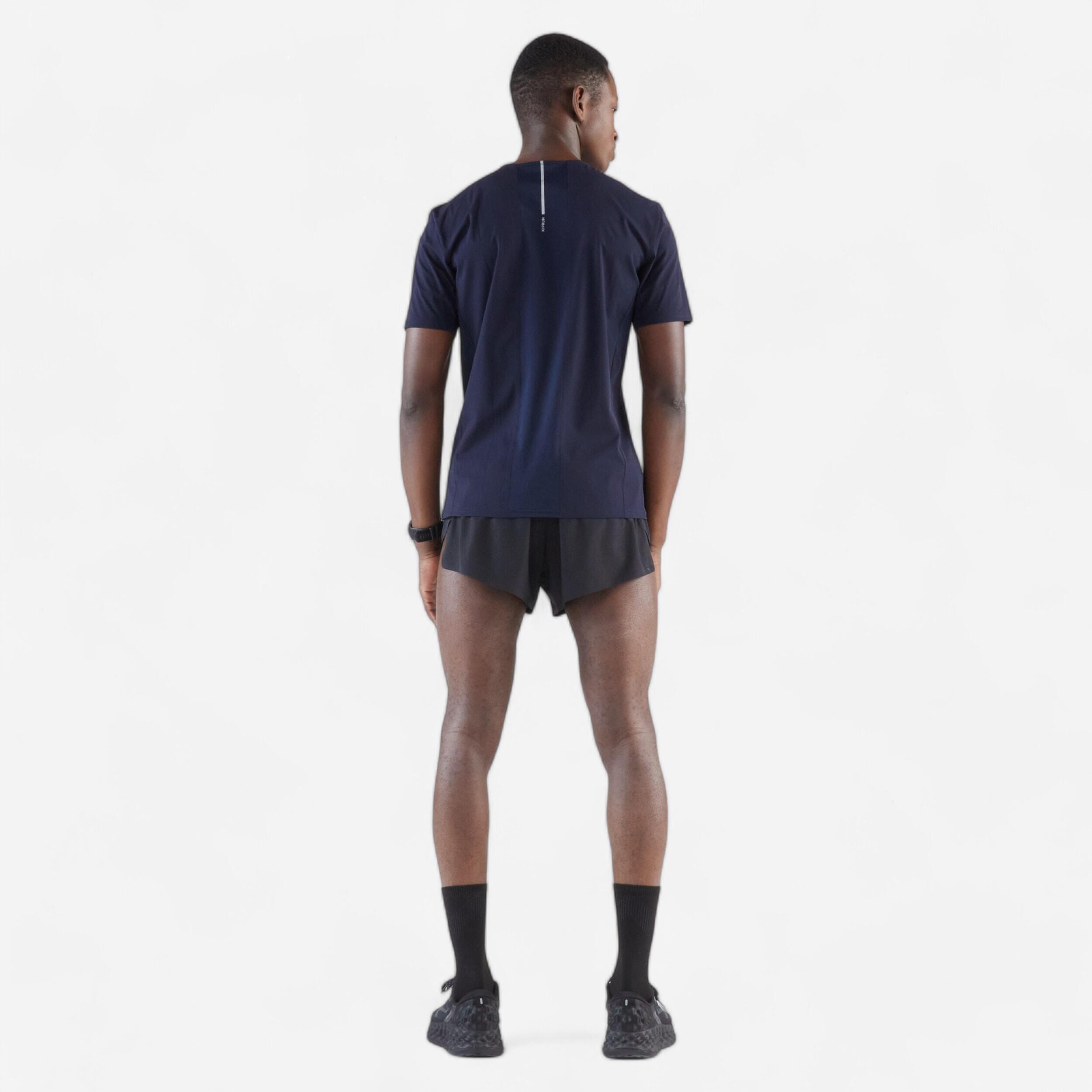 Hardloopshirt voor heren ademend blauw 5/5
