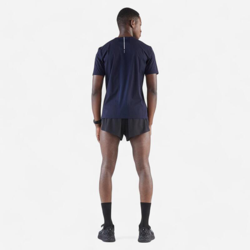 T-shirt de running respirant Homme - KIPRUN Bleu