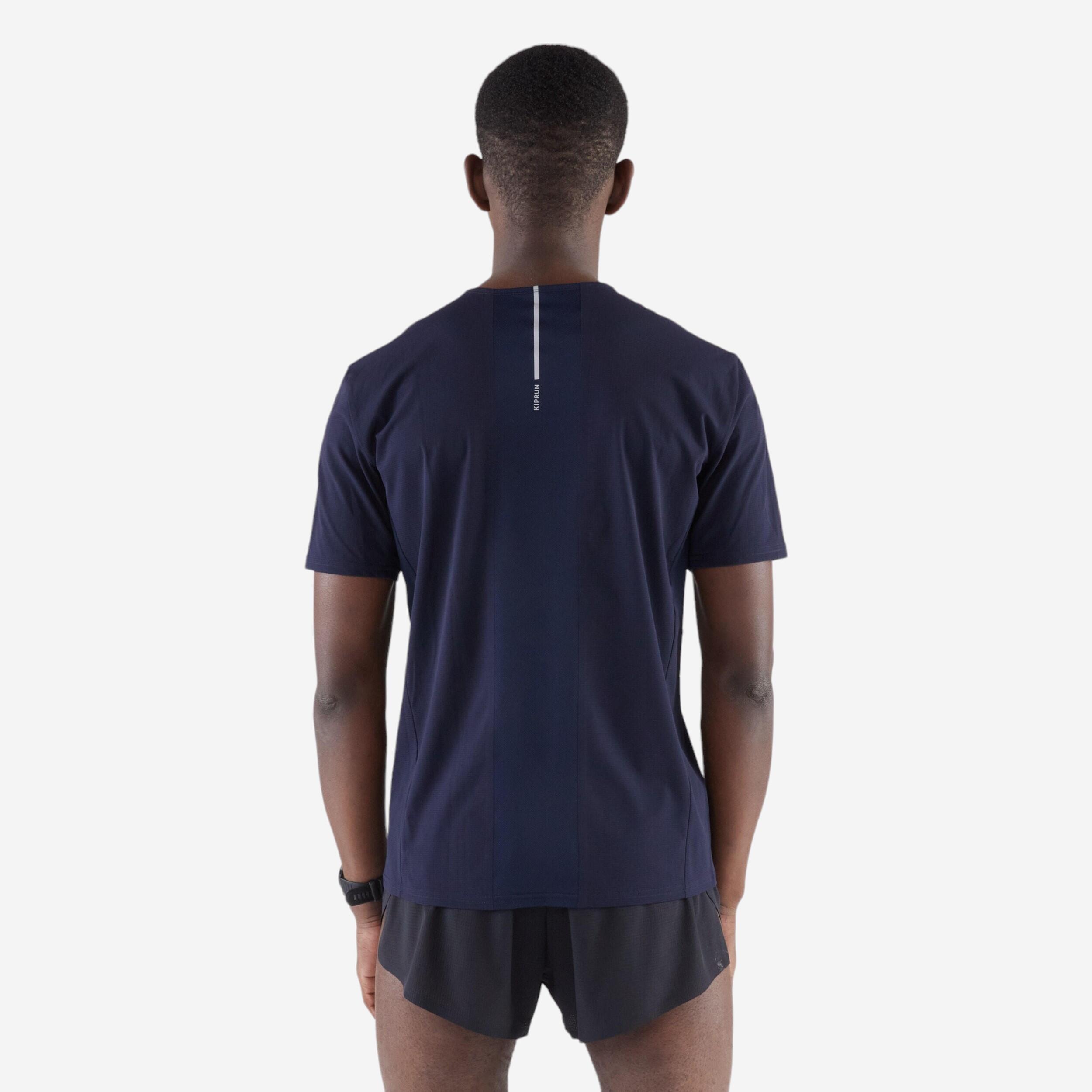 Hardloopshirt voor heren ademend blauw 3/5