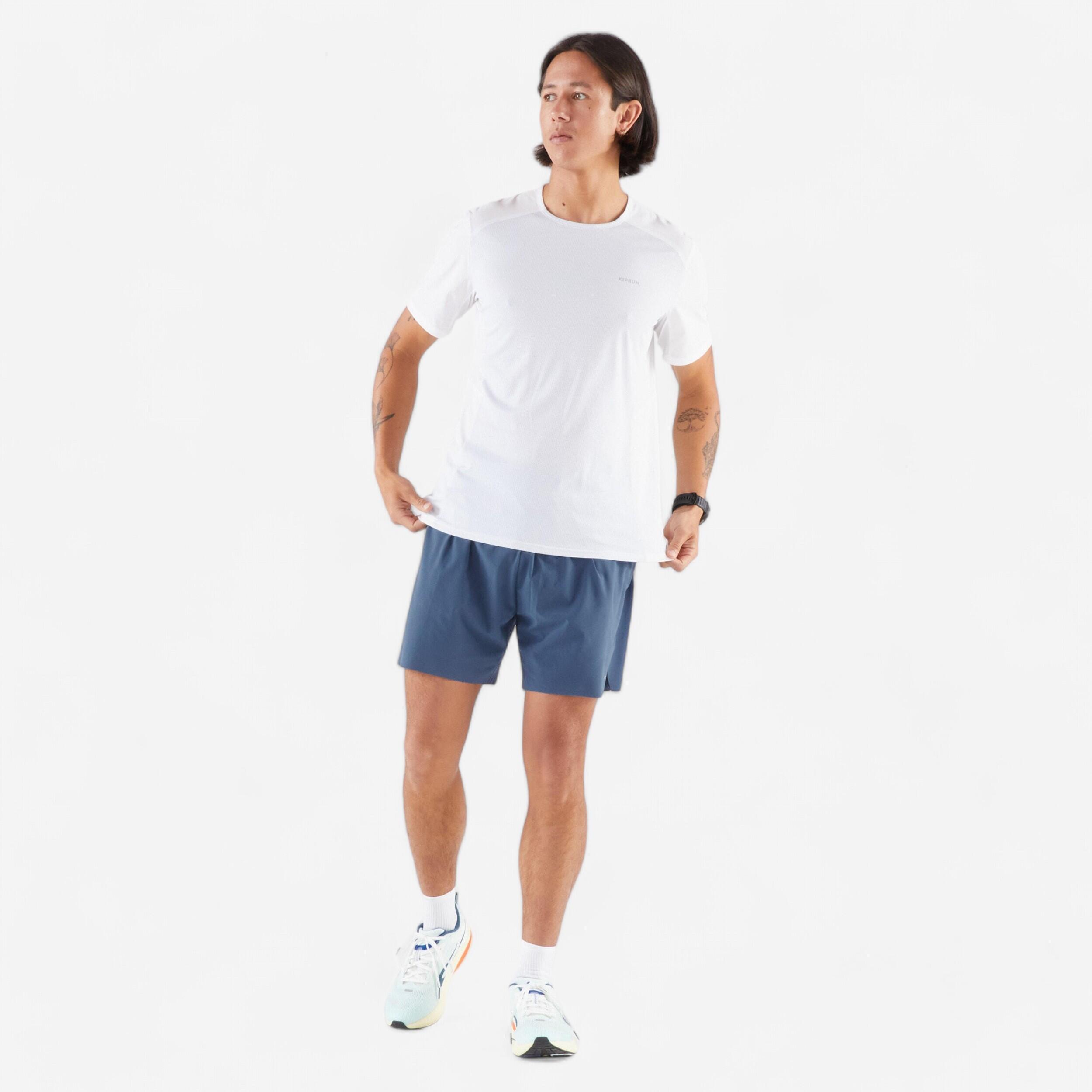 Hardloopshirt voor heren Run Light 900 wit 5/6