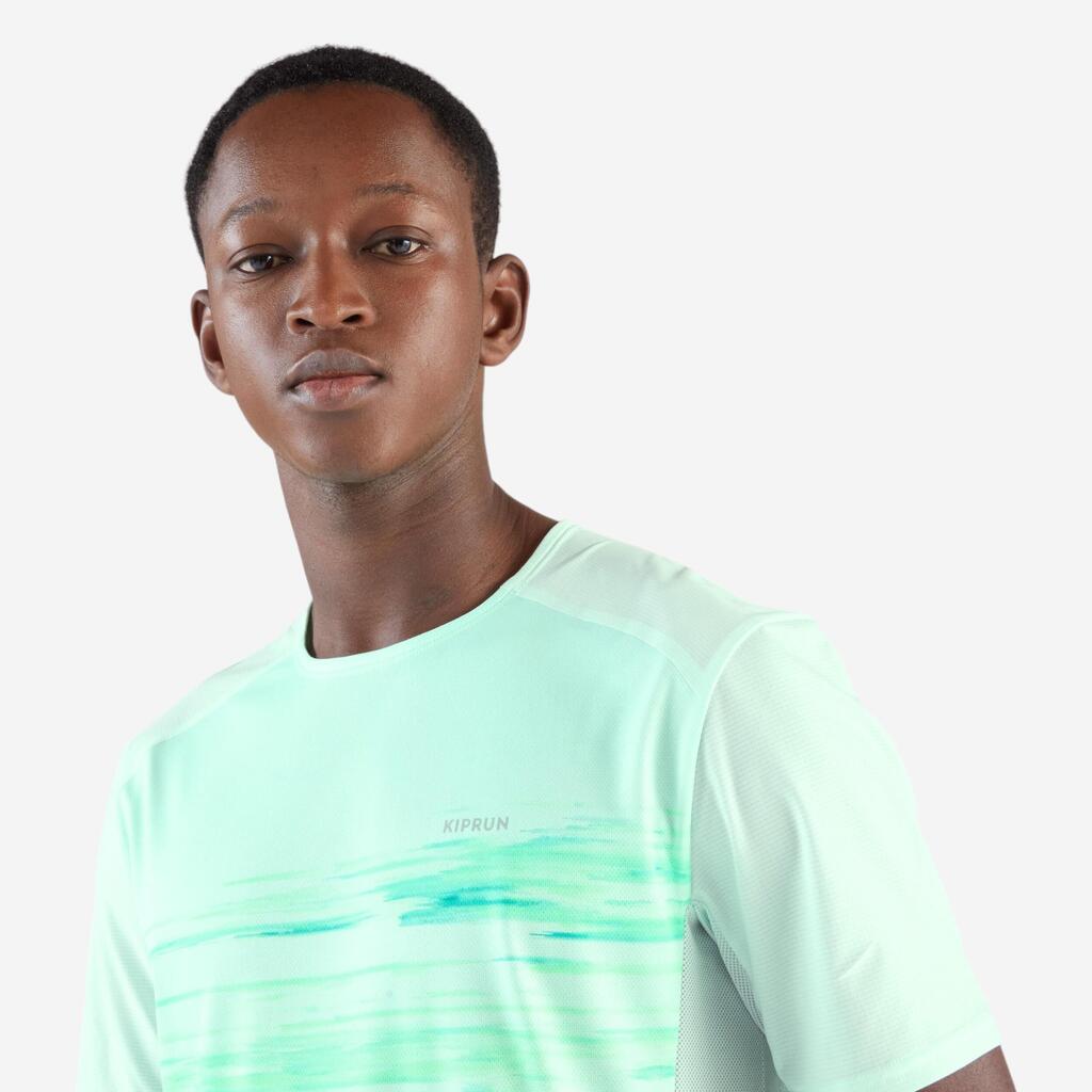 T-shirt de running respirant Homme - KIPRUN Bleu