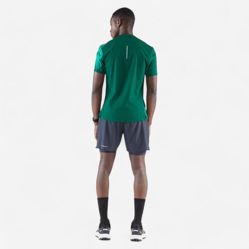 Spodenki do biegania w terenie męskie Kiprun Run Ultra 900 2w1