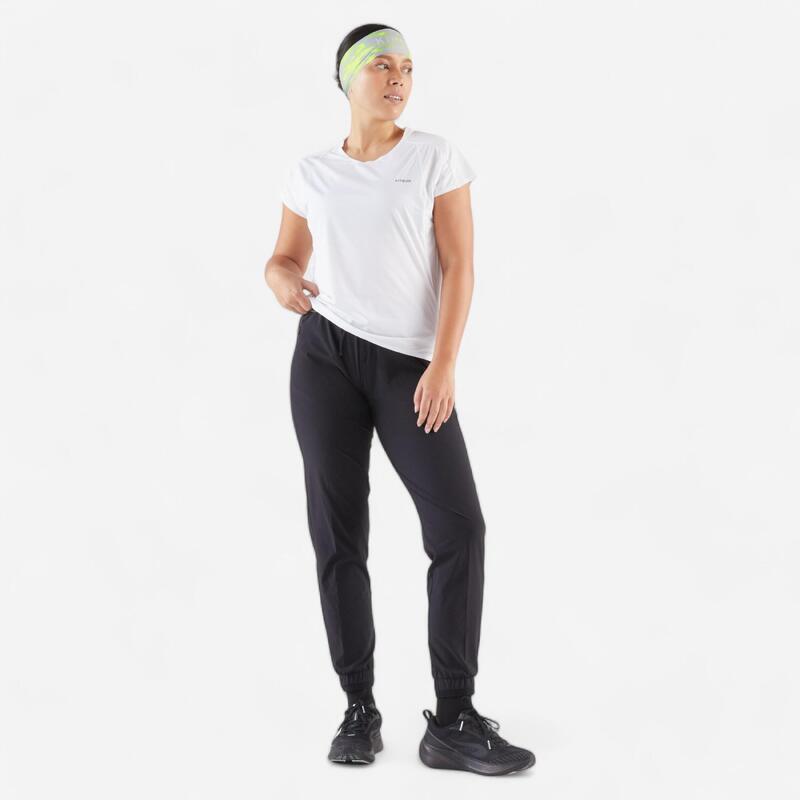 Bandeau running v2 Homme Femme - KIPRUN gris vert graph