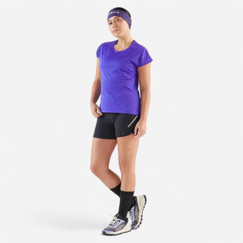 Bandeau running v2 Homme Femme - KIPRUN violet