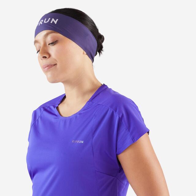 Lauf-Stirnband V2 Herren Damen - Kiprun violett
