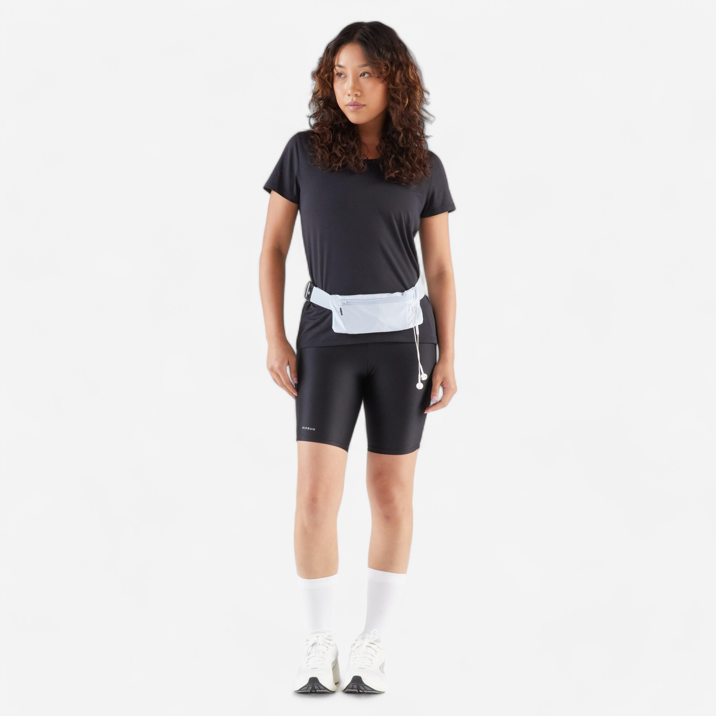 Ceinture de running smartphone homme femme -kiprun basique 2 gris - Course - KIPRUN- Clubs - Entreprises - Collectivités - Associations