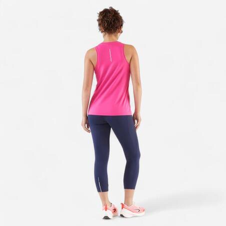 Легінси жіночі KIPRUN Run 500 сині