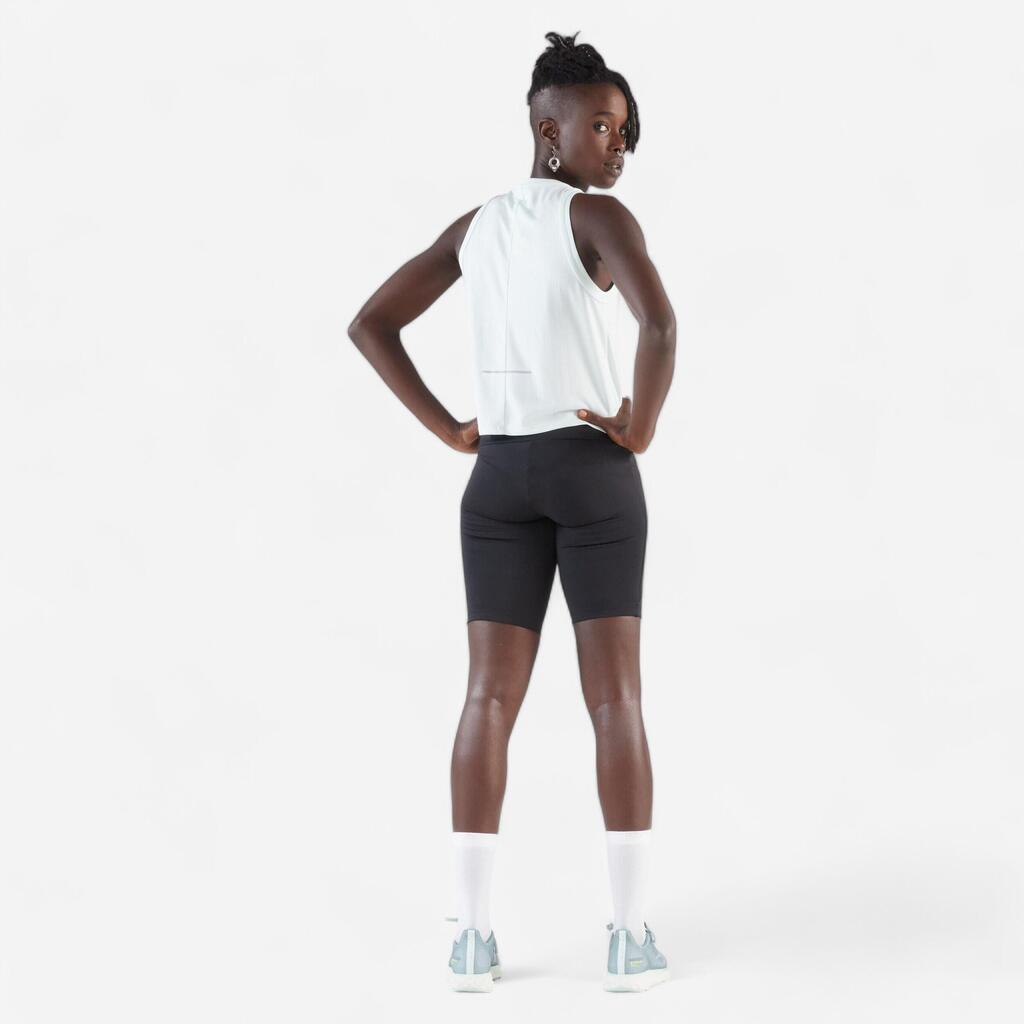 מכנסיים קצרים לרכיבה על אופניים לנשים - דגם RUN 500 COMFORT