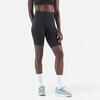 Women's Running Tight Shorts - Kiprun Run 500 Comfort Black