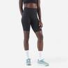 Women's Running Tight Shorts Run 500 -Smoked Black