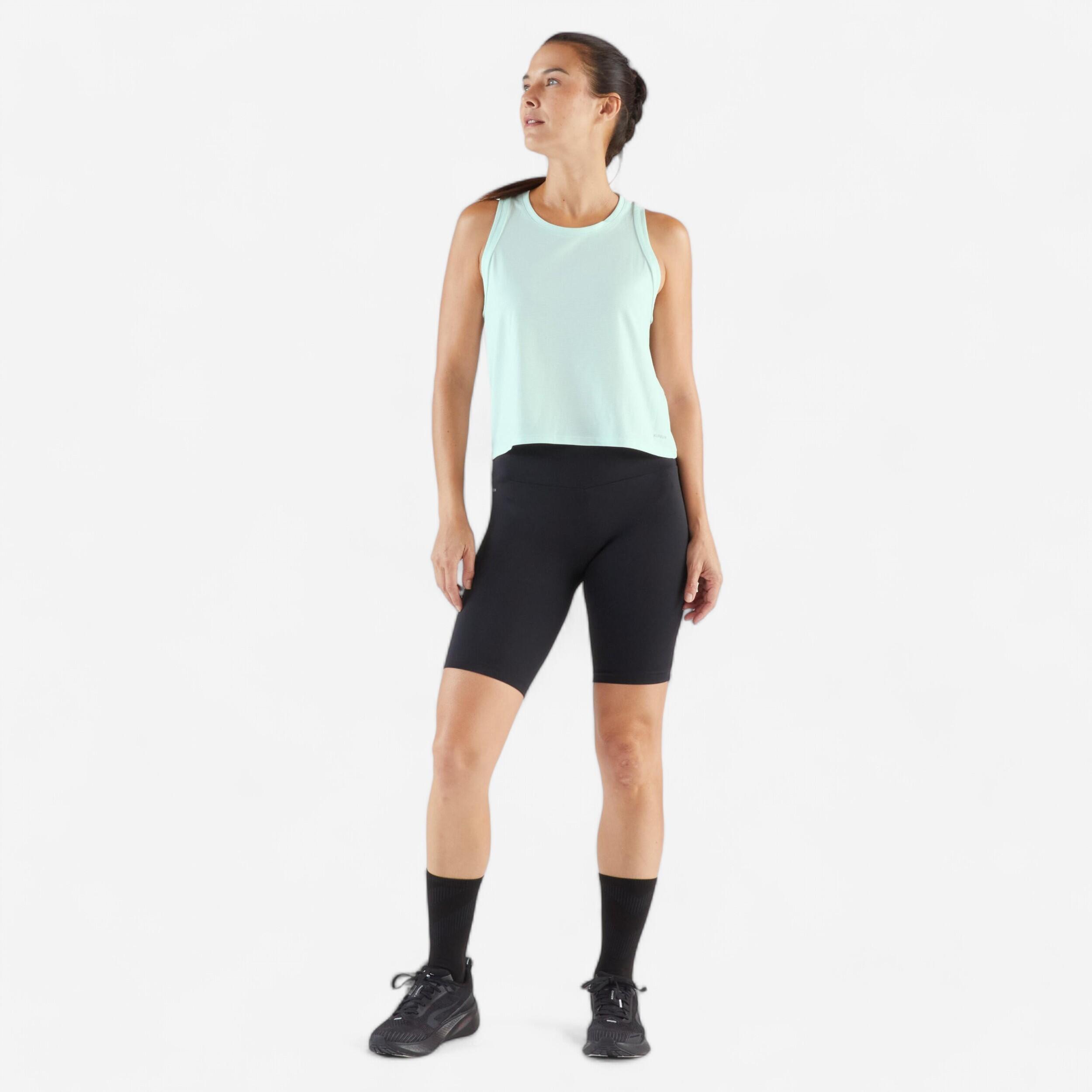 Women's Running Breathable Tank Top Run 500 - Delicate Green