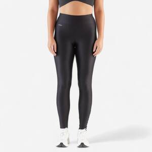 Women long running leggings Dry - black