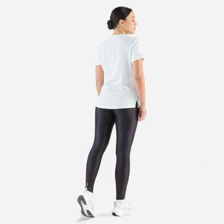 Women's Running Leggings - Kiprun Run 100 Black