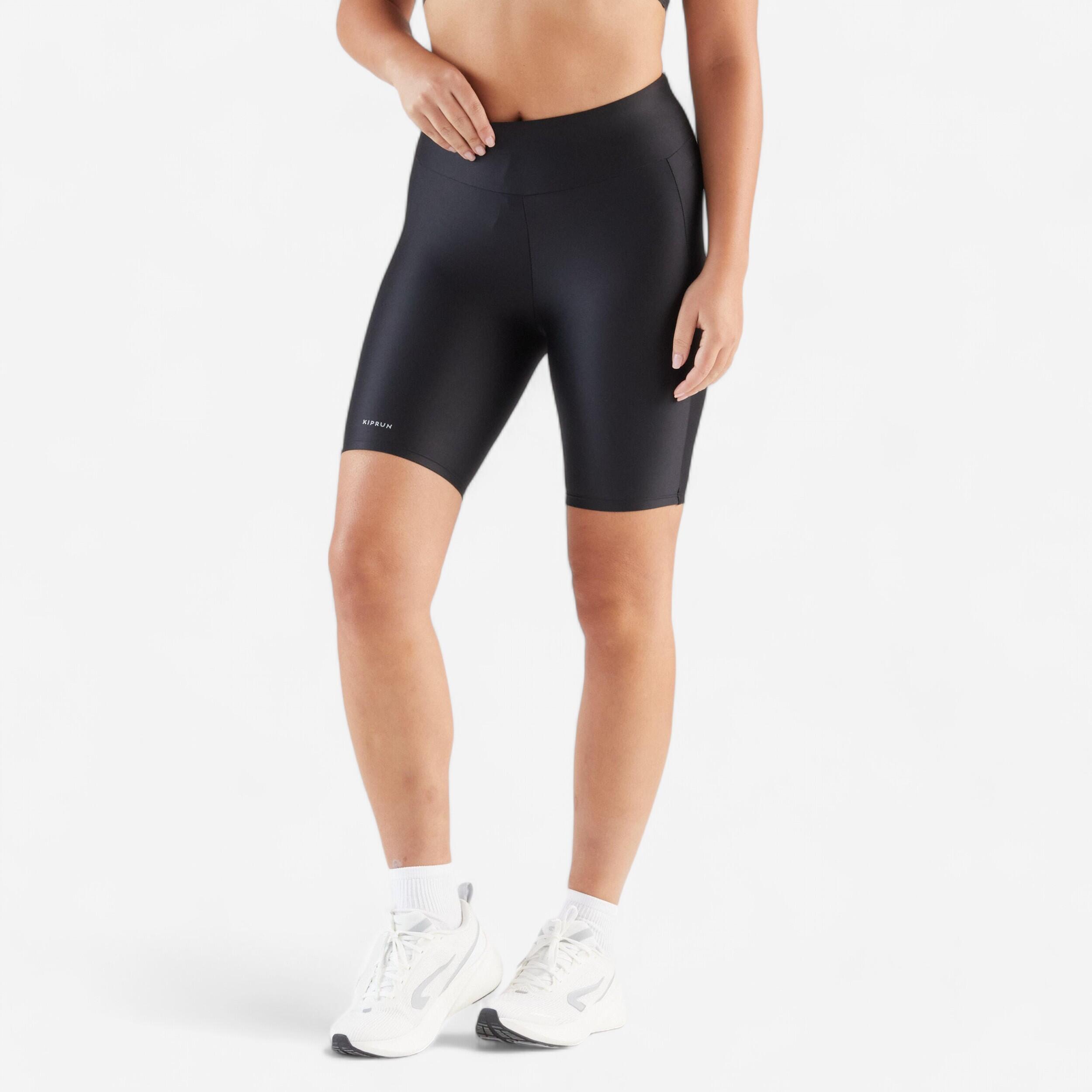 Women's Running Tight Shorts Run Dry - black
