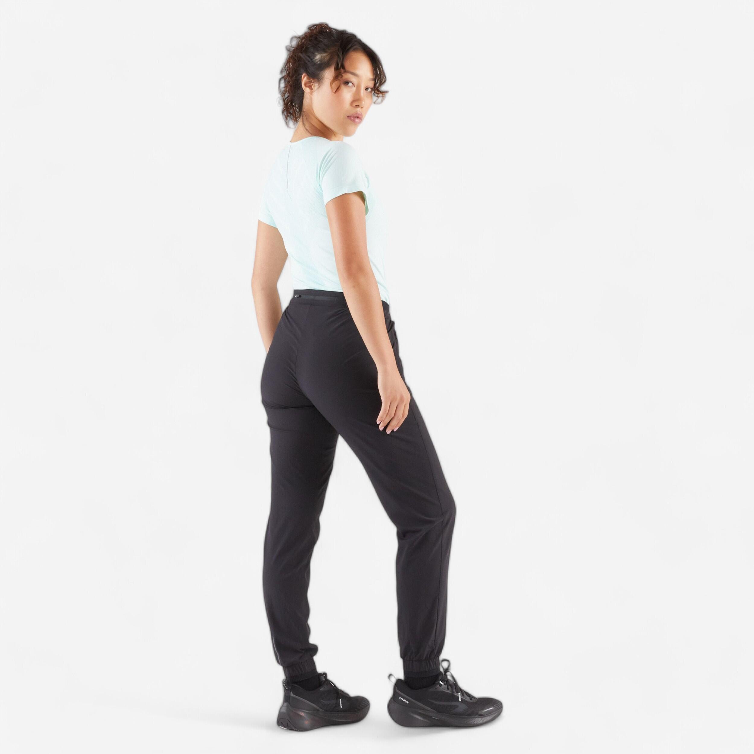 Pantalon de jogging respirant femmes - Run Dry noir - KALENJI