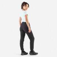Women's Running Breathable Trousers-Kiprun Run 500 Dry-black