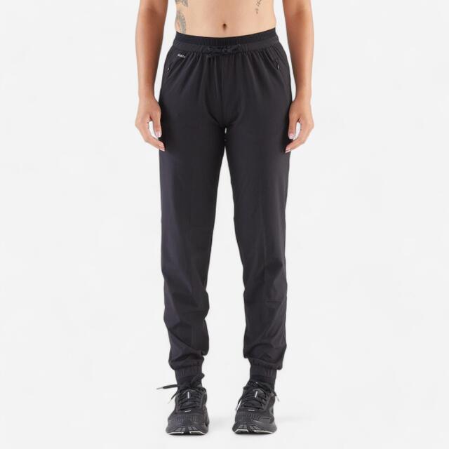 Laufhose lang Damen atmungsaktiv - Run 500 Dry schwarz